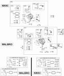 Part Location Diagram of 694925 Briggs and Stratton Jet-Main (High Altitude) (Nikki)